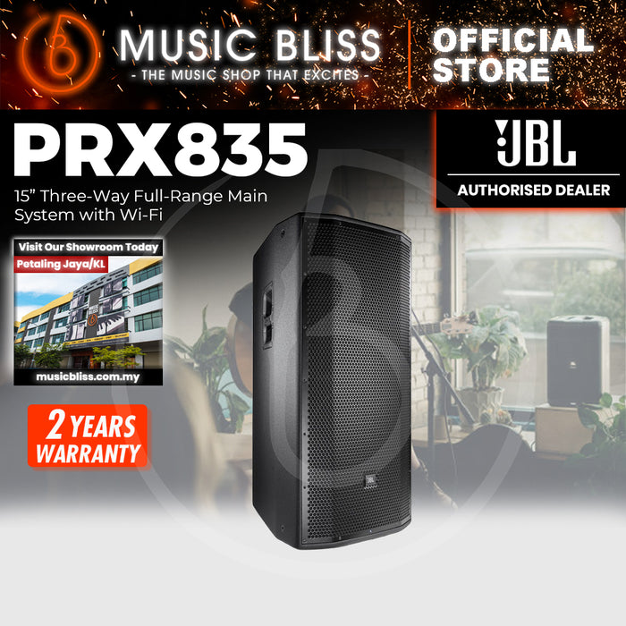 JBL PRX835W 1500W 15 inch 3-way Powered Speaker