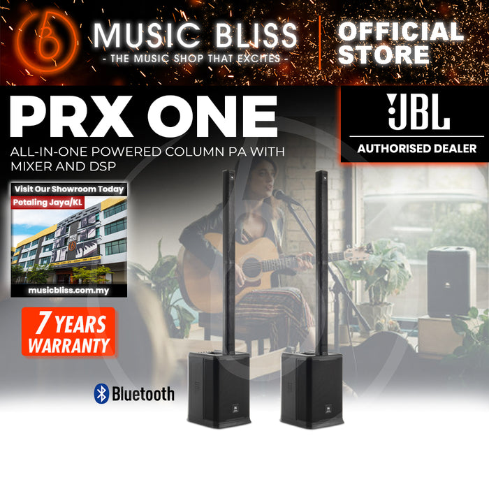JBL PRX ONE All-In-One Powered Column PA Powered Column PA Speaker with Mixer and DSP