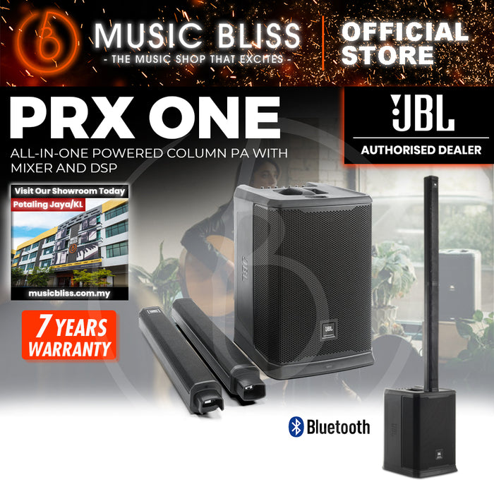 JBL PRX ONE All-In-One Powered Column PA Powered Column PA Speaker with Mixer and DSP