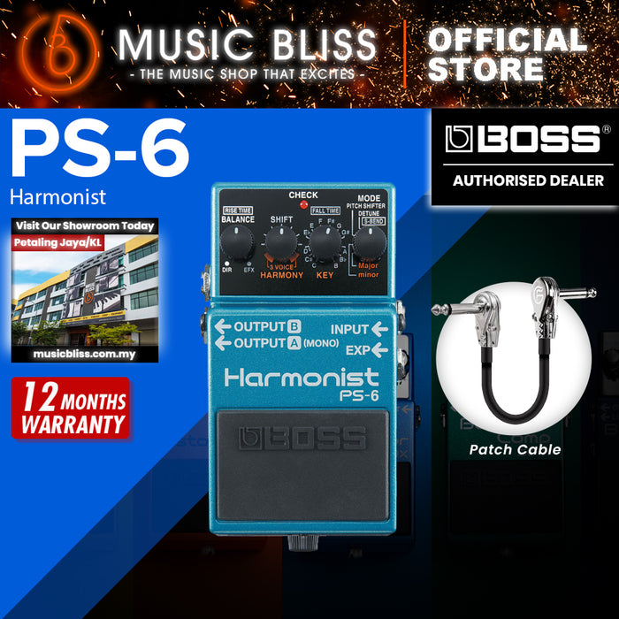 Boss PS-6 Harmonist Guitar Effects Pedal