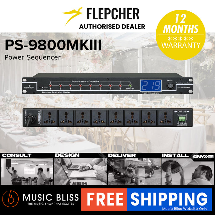 Flepcher PS-9800MKII Power Sequencer
