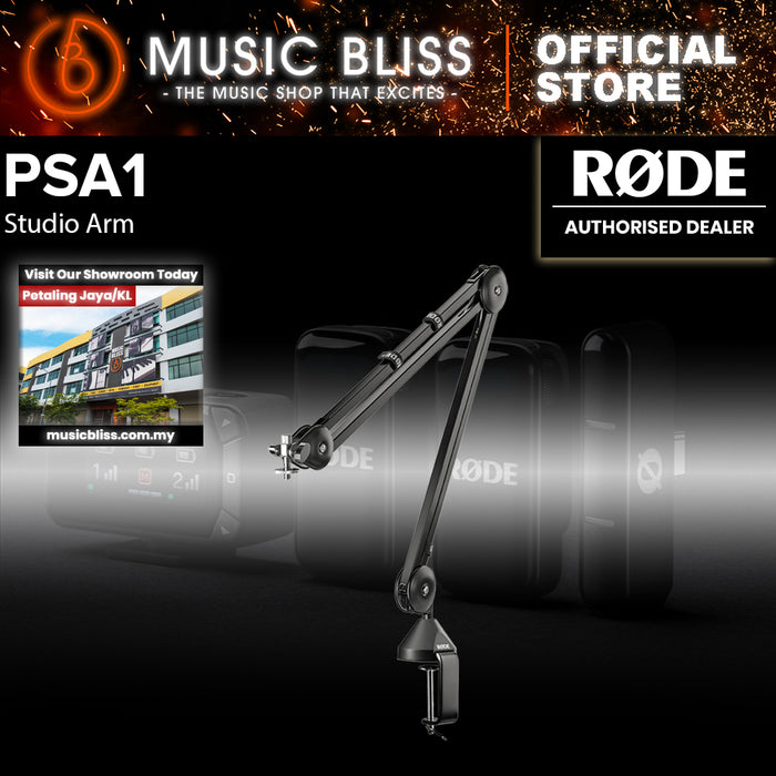 Rode PSA1 Studio Boom Arm for Radio, Broadcast, Studio and Home Use