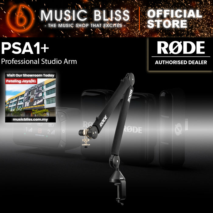 Rode PSA1+ Desk-mounted Broadcast Microphone Boom Arm