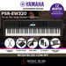 Yamaha PSR-EW320 76-key Portable Keyboard with Original Adapter - Music Bliss Malaysia