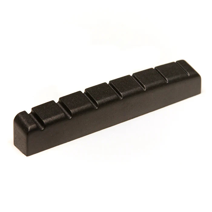 Graph Tech PT-6748-L0 Black TUSQ XL Schecter-Style 7-string Left-handed Guitar Nut - 48mm x 6mm