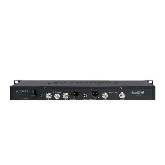 Phenyx Pro PTAU-2 Dual-Channel Advanced True Diversity Wireless Dynamic Microphone System