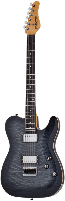 Schecter PT Classic Electric Guitar - Transparent Black Burst