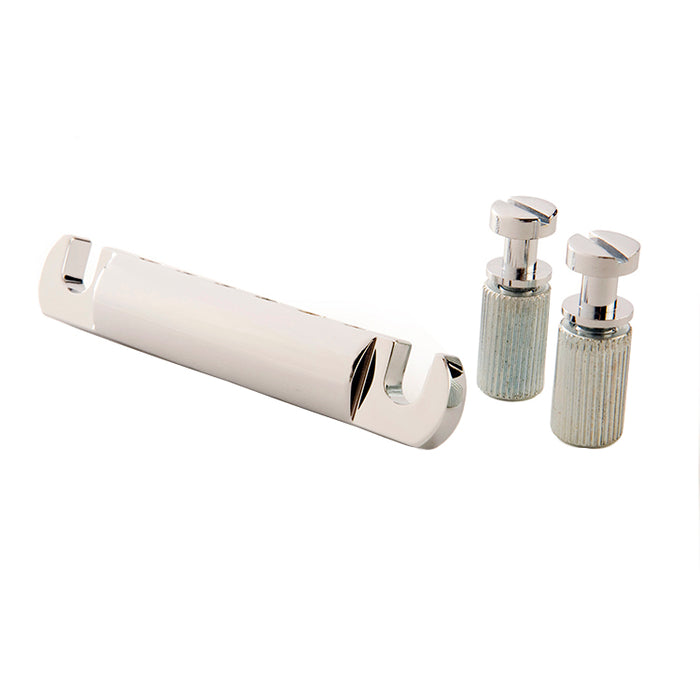 GIBSON ACCESSORIES STOP BAR TAILPIECE - CHROME (PTTP-010) - Music Bliss Malaysia