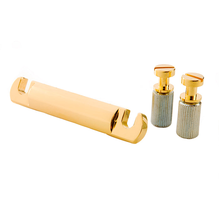 GIBSON ACCESSORIES STOP BAR TAILPIECE - GOLD (PTTP-020) - Music Bliss Malaysia