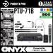 Phenyx Pro Best Budget Wireless PTU-71 Dual UHF Wireless Microphone System, Ideal for Public Speaking, Church, Karaoke [2H/1H1B] - Music Bliss Malaysia