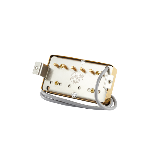 GIBSON ACCESSORIES 490R "MODERN CLASSIC" NECK HUMBUCKING PICKUP - GOLD - Music Bliss Malaysia