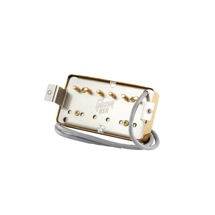 GIBSON ACCESSORIES 490R "MODERN CLASSIC" NECK HUMBUCKING PICKUP - GOLD - Music Bliss Malaysia