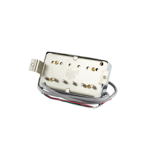 GIBSON ACCESSORIES 490T "MODERN CLASSIC" BRIDGE HUMBUCKING PICKUP - CHROME - Music Bliss Malaysia