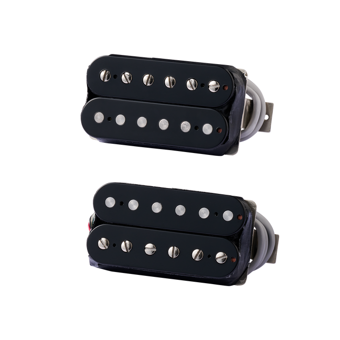 GIBSON ACCESSORIES 496R/500T HOT/SUPER CERAMIC HUMBUCKER SET - DOUBLE BLACK