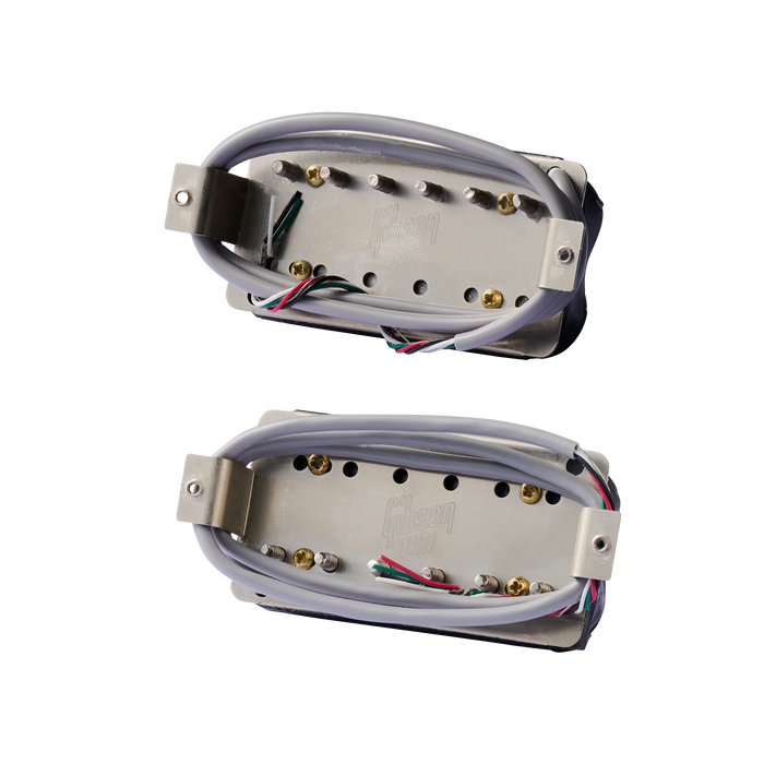 GIBSON ACCESSORIES 496R/500T HOT/SUPER CERAMIC HUMBUCKER SET - DOUBLE BLACK