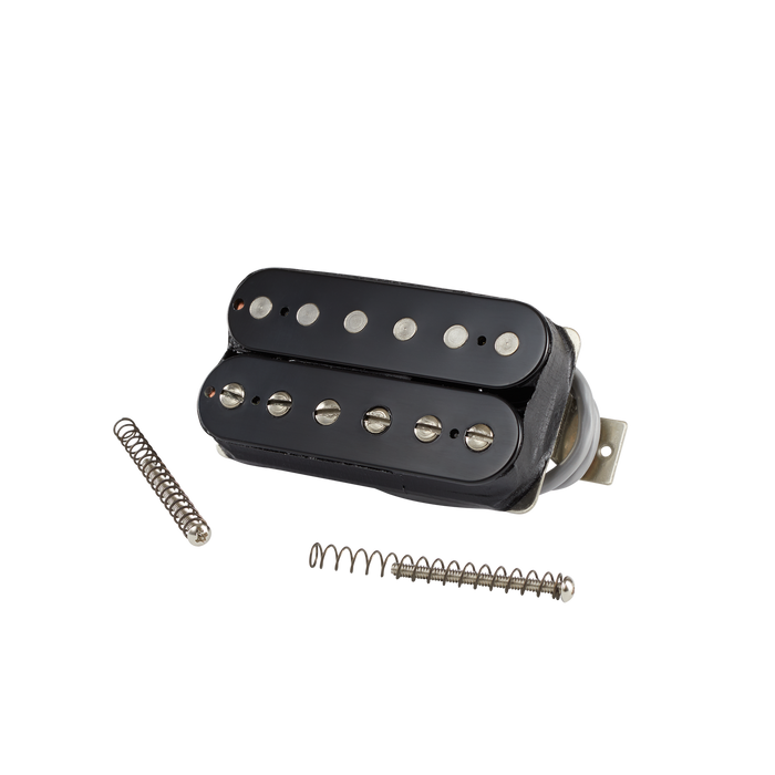 GIBSON ACCESSORIES 498T HOT ALNICO PICKUP, TREBLE - DOUBLE BLACK (PU498TDBGC4)