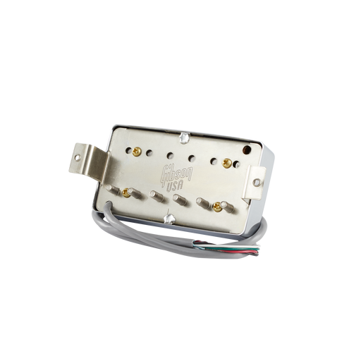 GIBSON ACCESSORIES 498T "HOT ALNICO" BRIDGE HUMBUCKING PICKUP - CHROME - Music Bliss Malaysia