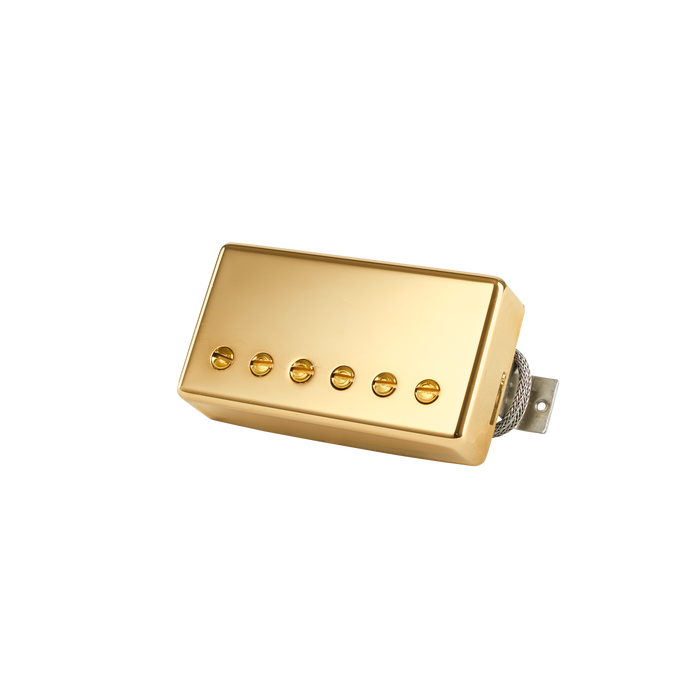 GIBSON ACCESSORIES '57 CLASSIC NECK/BRIDGE HUMBUCKING PICKUP - GOLD - Music Bliss Malaysia