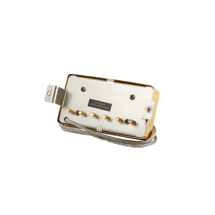 GIBSON ACCESSORIES '57 CLASSIC NECK/BRIDGE HUMBUCKING PICKUP - GOLD - Music Bliss Malaysia