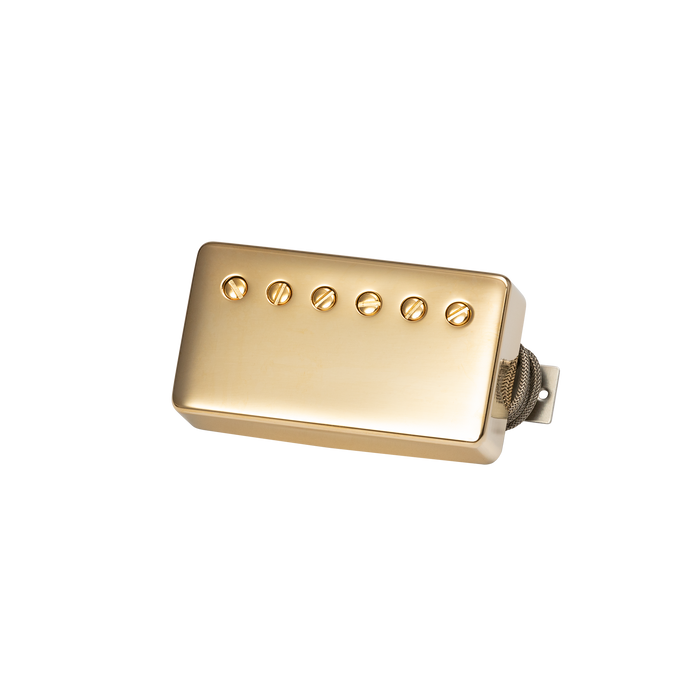 GIBSON ACCESSORIES CUSTOMBUCKER HUMBUCKER NECK/BRIDGE PICKUP - GOLD - Music Bliss Malaysia