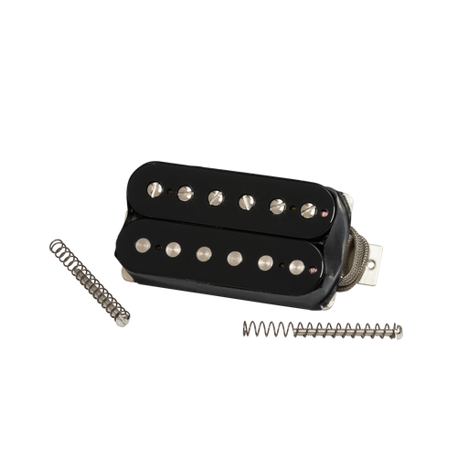 GIBSON ACCESSORIES CUSTOMBUCKER PLUS HUMBUCKER NECK/BRIDGE PICKUP - DOUBLE BLACK