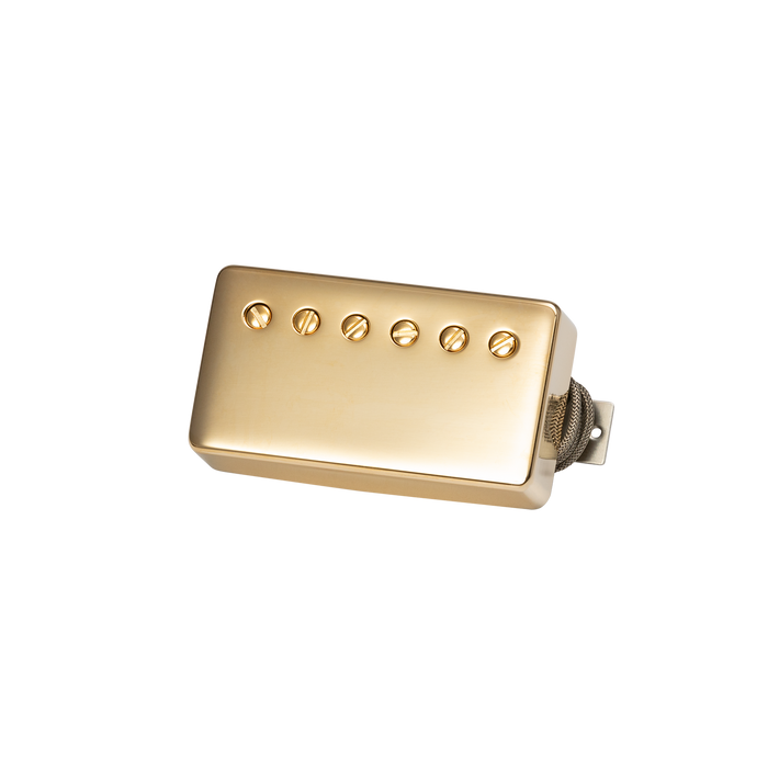GIBSON ACCESSORIES CUSTOMBUCKER PLUS HUMBUCKER NECK/BRIDGE PICKUP - GOLD