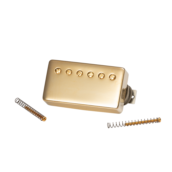 GIBSON ACCESSORIES CUSTOMBUCKER PLUS HUMBUCKER NECK/BRIDGE PICKUP - GOLD