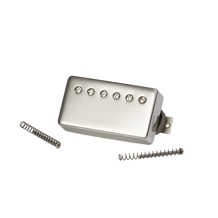GIBSON ACCESSORIES CUSTOMBUCKER PLUS HUMBUCKER NECK/BRIDGE PICKUP - NICKEL