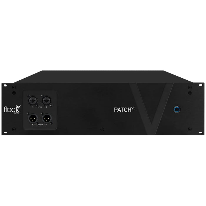 Flock Audio Patch VT 128-point Digitally Controlled Analog Patchbay