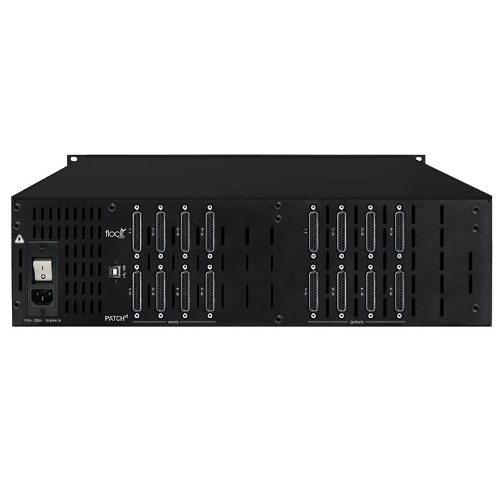 Flock Audio Patch VT 128-point Digitally Controlled Analog Patchbay