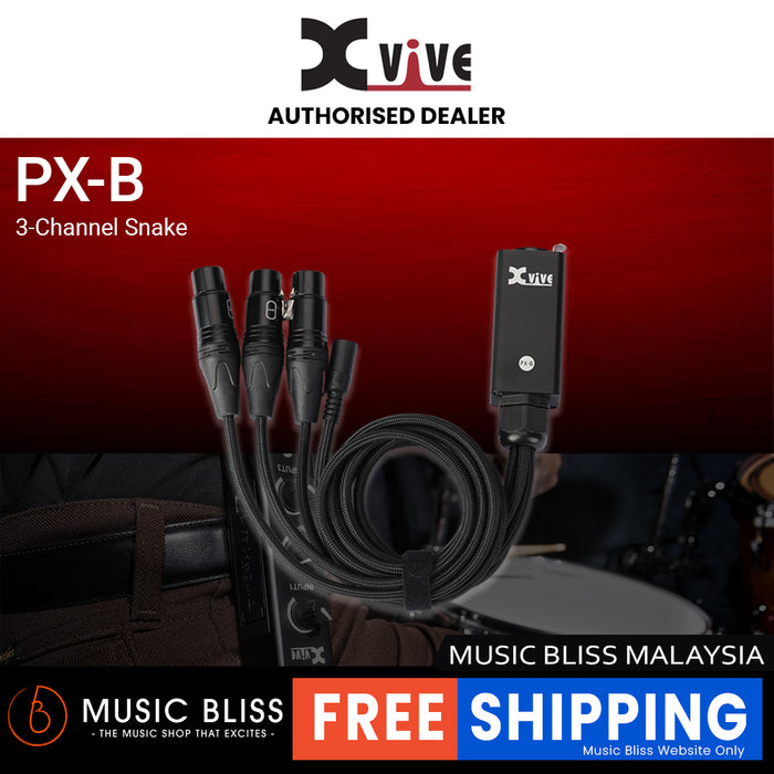 Xvive PX-B 3-Channel Snake