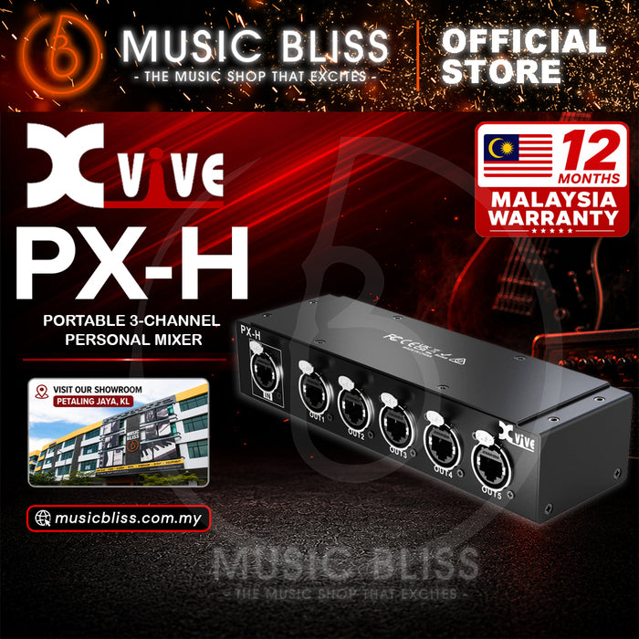 Xvive PX-H Breakout Box For 5 PX-A Connections