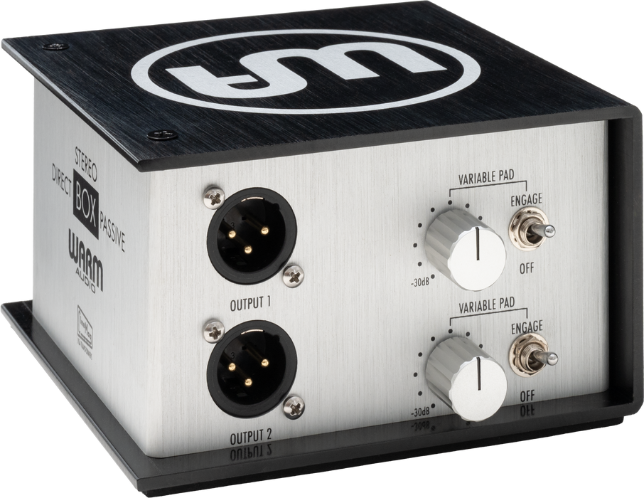 Warm Audio Transformer- Balanced 2-Channel Passive Direct Box