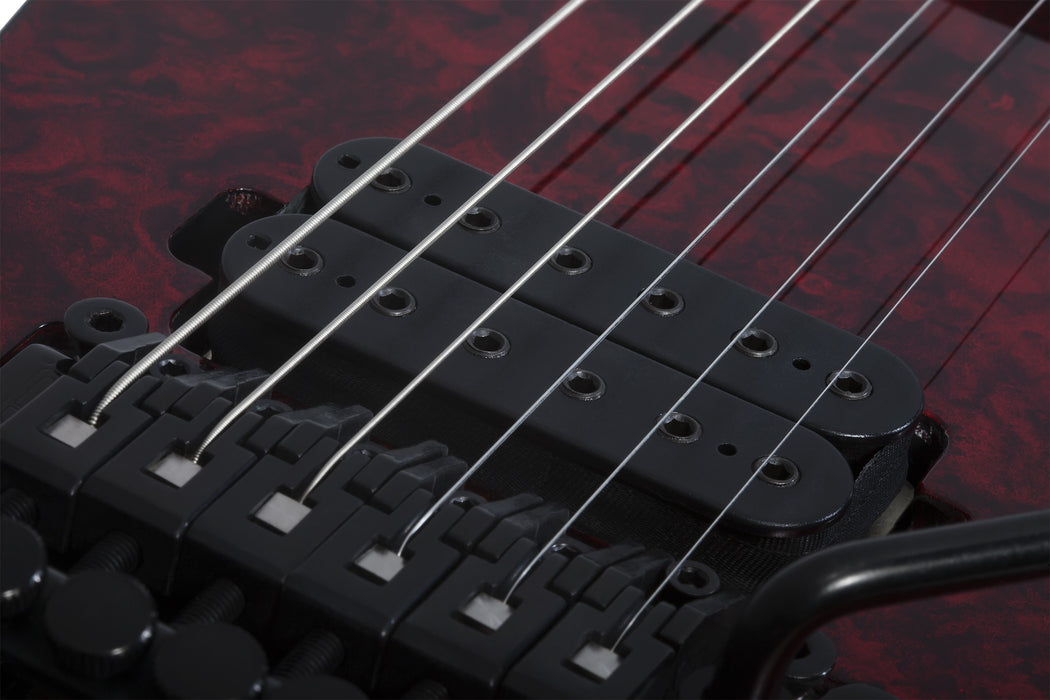 Schecter Patrick Kennison E-1 FR Apocrypha Electric Guitar - Red Reign
