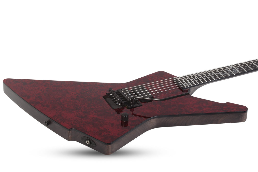 Schecter Patrick Kennison E-1 FR Apocrypha Electric Guitar - Red Reign