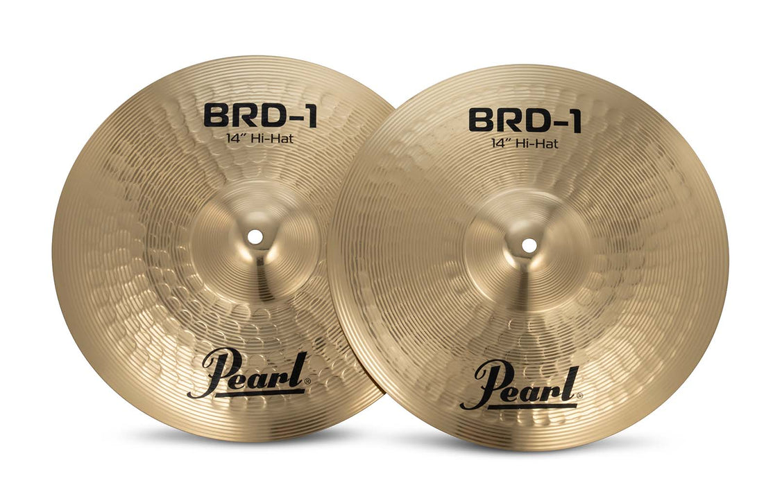 Pearl BRD-1 Hammered Brass Cymbal Pack