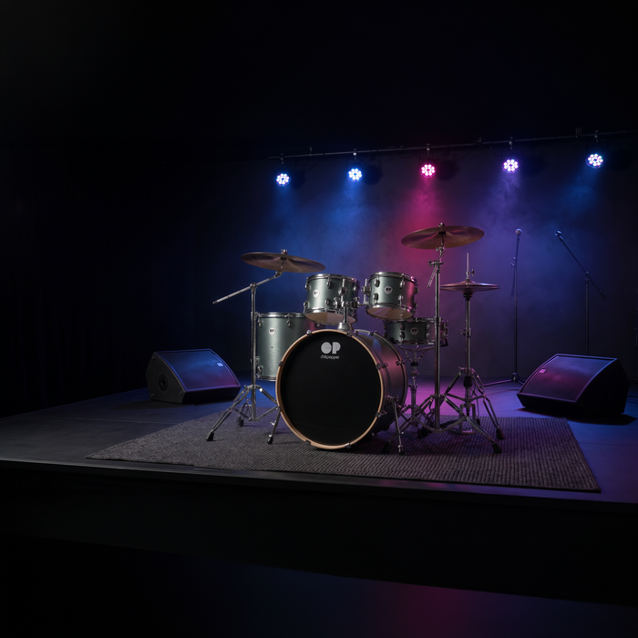 Chilli Pepper Rhythm Mate 5-Piece Drum Set  - Green Pines