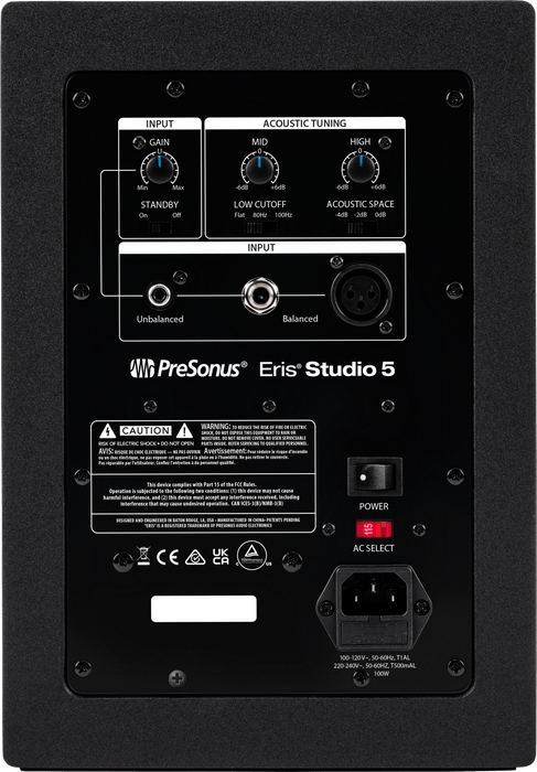 PreSonus Eris Studio 5 5.25-inch Powered Studio Monitor
