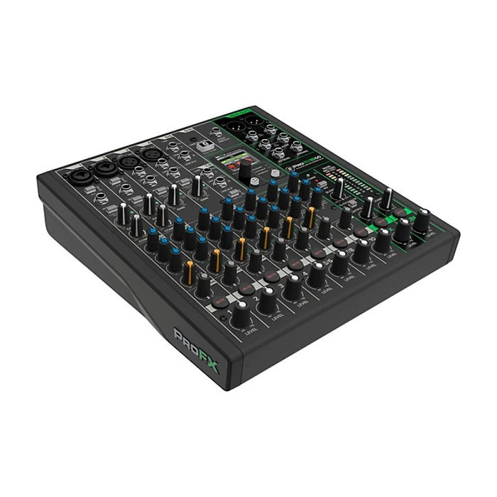 Mackie ProFX10 Go Battery-powered 10-channel Mixer with USB and Enhanced Effects