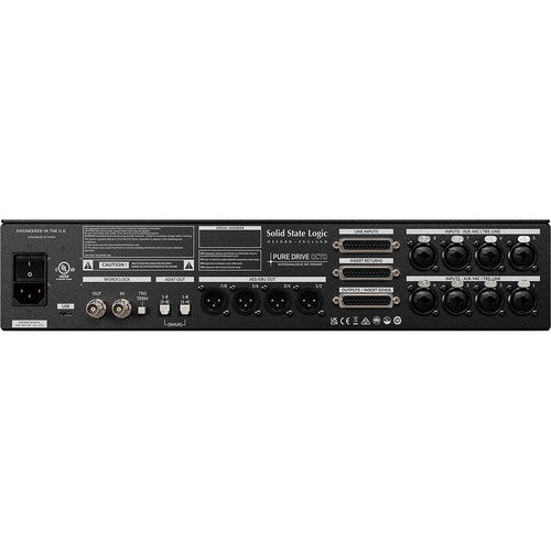 Solid State Logic PureDrive Octo 8-channel Mic/Line/Instrument Preamplifier - Music Bliss Malaysia