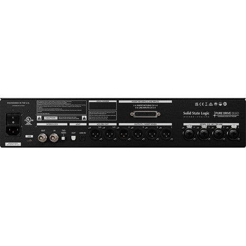 Solid State Logic PureDrive Quad 4-channel Mic/Line/Instrument Preamplifier - Music Bliss Malaysia