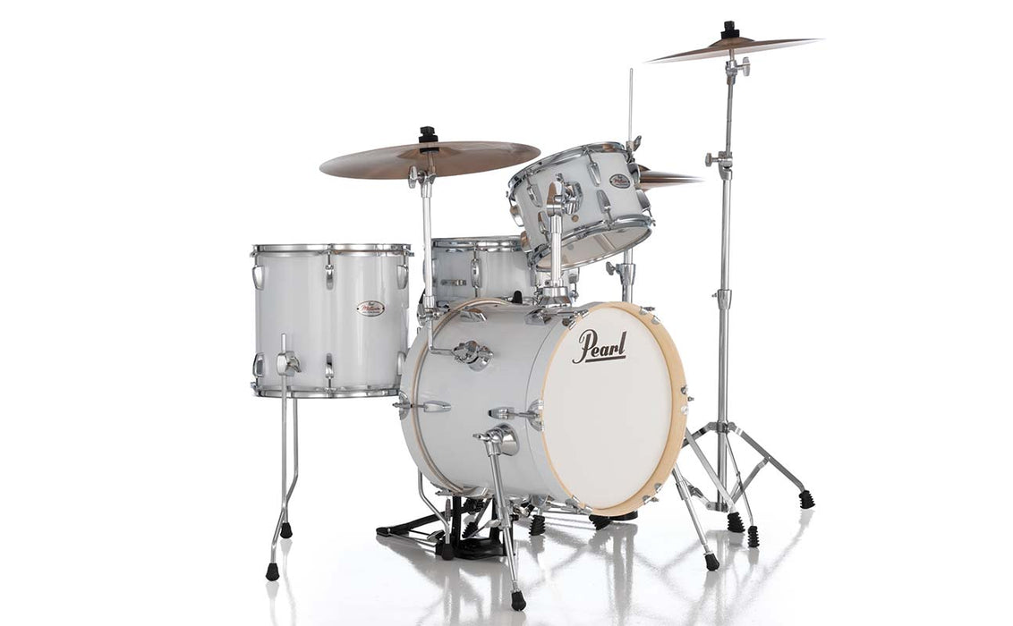 Pearl Midtown Series MT564/C 4-piece Drum Set with Hardware - Pure White
