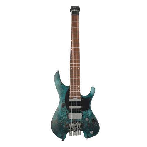 Ibanez Q547PB 7-string Electric Guitar - Cosmic Blue Low Gloss