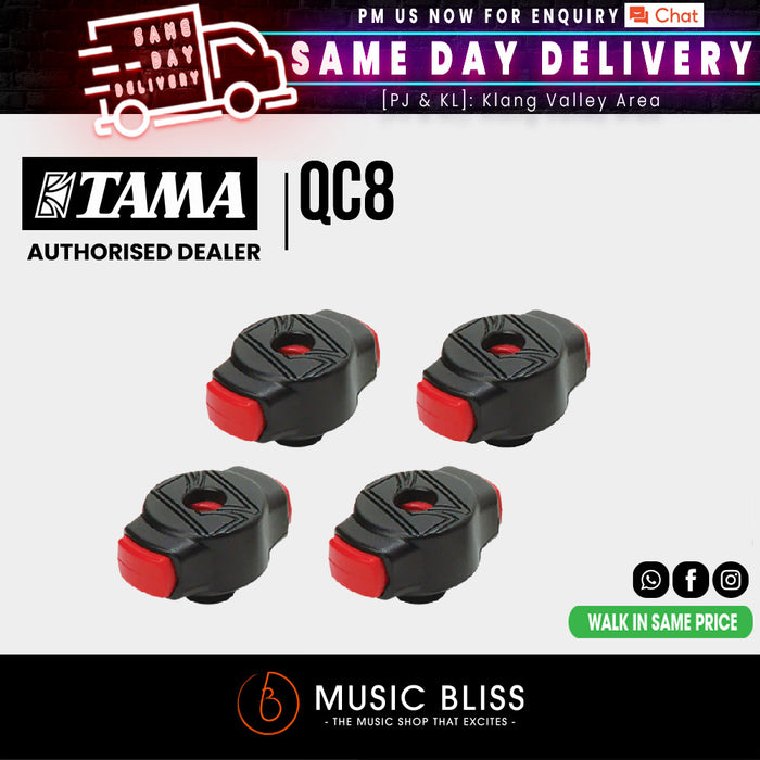 Tama QC8 Quick Set Cymbal Mate 4-Pack - Music Bliss Malaysia
