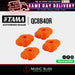 Tama QC8B4OR Limited Quick-Set Cymbal Mates (Set of 4) - Orange - Music Bliss Malaysia