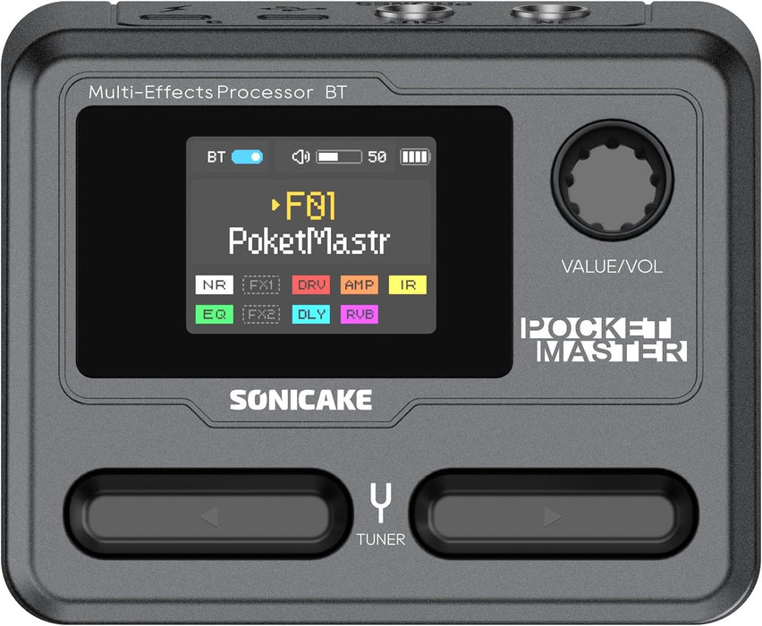 Sonicake QME-10 Pocket Master Multi-Effects Processor - Black