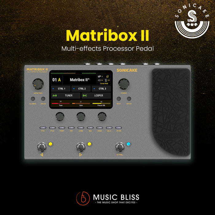 Sonicake QME-100 Matribox II Multi-effects Processor Pedal