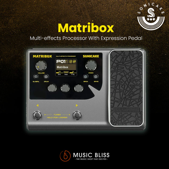 ギター Sonicake Matribox QME-50 SONICAKE QME-50 Matribox Multi-effects Processor