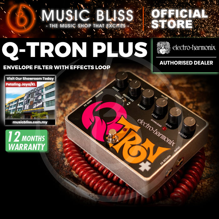 Electro Harmonix Q-Tron+ Envelope Filter Guitar Effects Pedal