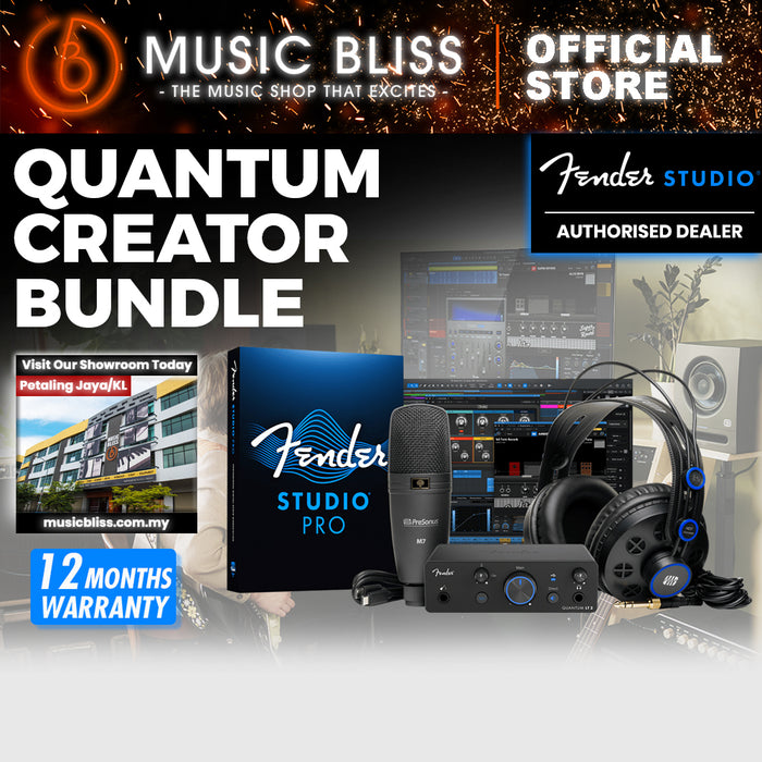Fender Studio Quantum Creator Bundle